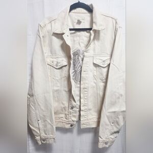 Denim & Supply Ralph Lauren White Cotton Jacket
